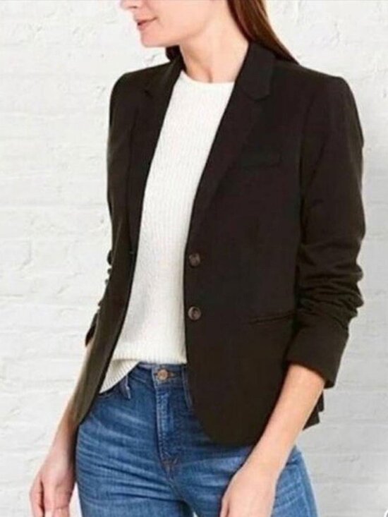 J. Crew Jackets & Blazers - J. Crew Schoolboy Blazer in Black Small